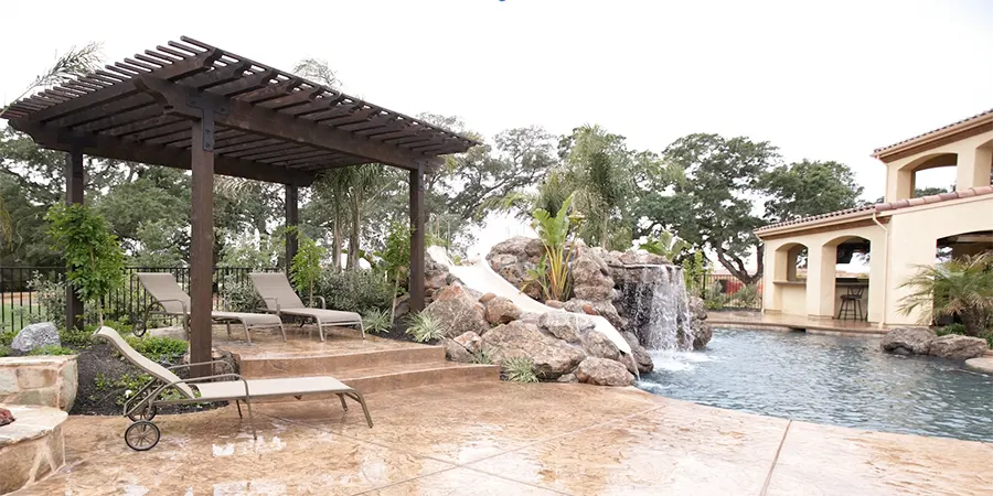 Poolside Solid Patio Cover